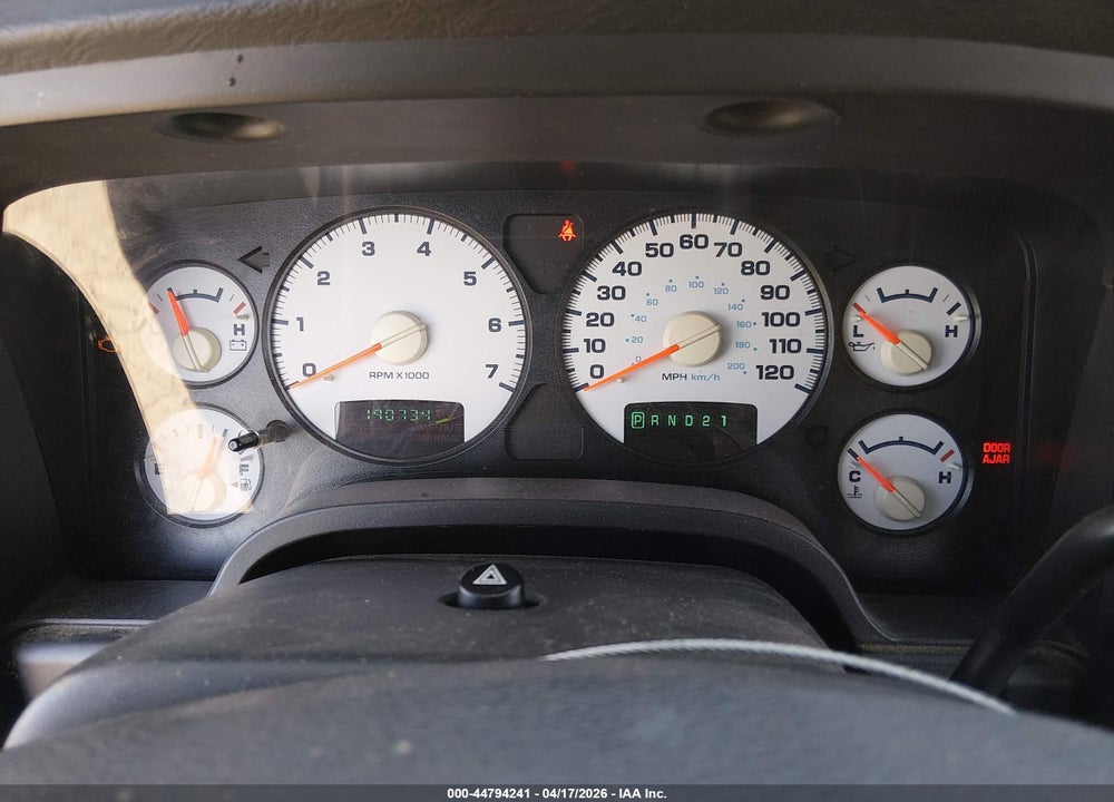 2005 DODGE RAM 1500 SLT/LARAMIE VIN: 1D7HA18D45S339911
