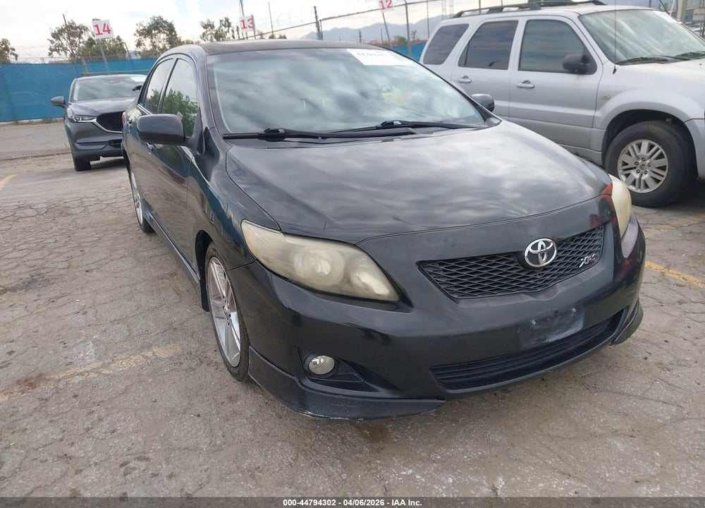 2009 TOYOTA COROLLA XRS VIN: 1NXBE40E89Z121454