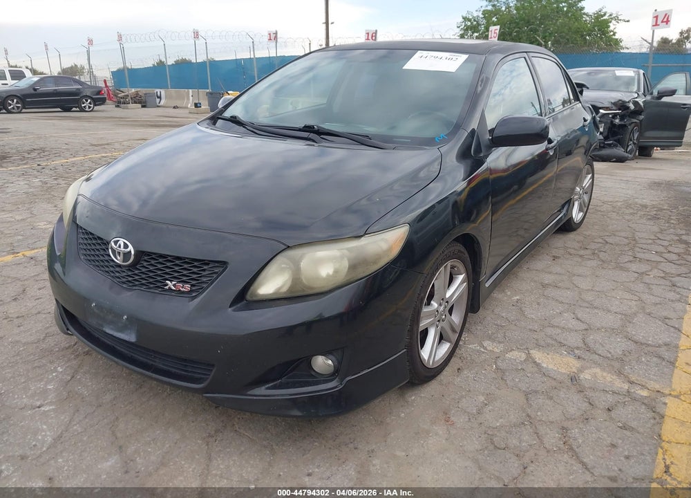 2009 TOYOTA COROLLA XRS VIN: 1NXBE40E89Z121454