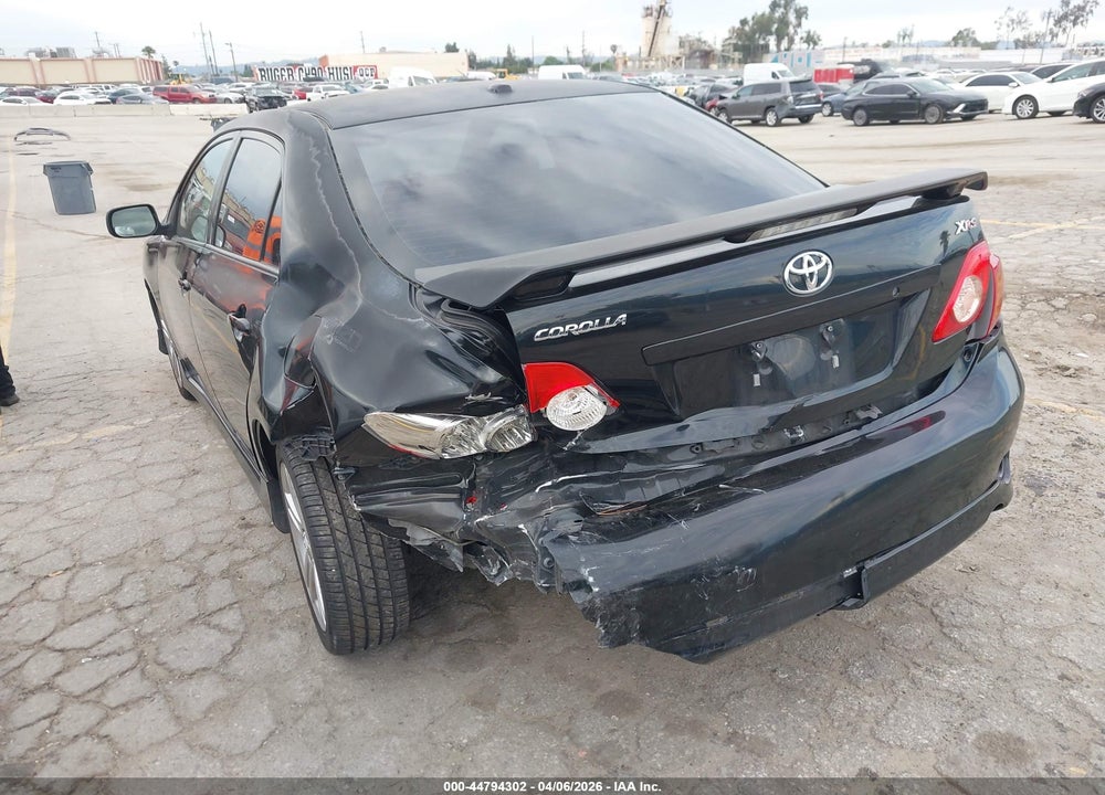2009 TOYOTA COROLLA XRS VIN: 1NXBE40E89Z121454