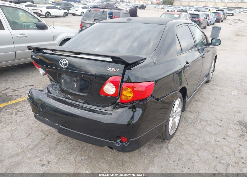 2009 TOYOTA COROLLA XRS VIN: 1NXBE40E89Z121454