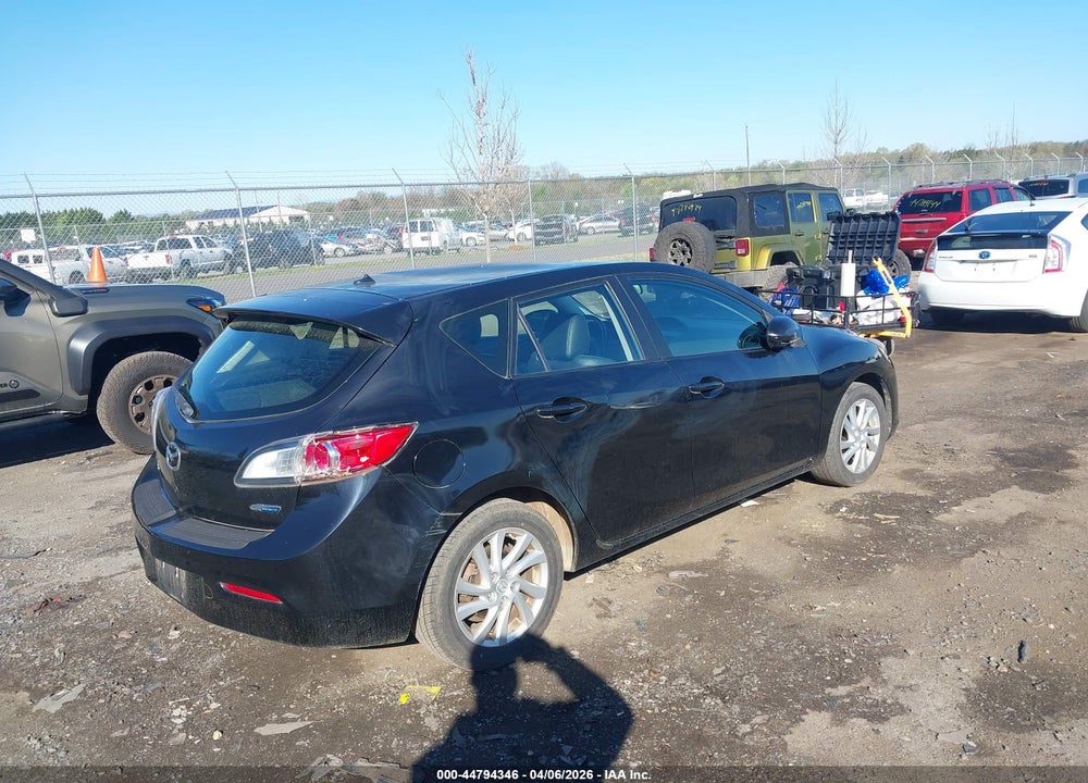 2012 MAZDA 3 I GRAND TOURING VIN: JM1BL1M80C1564428