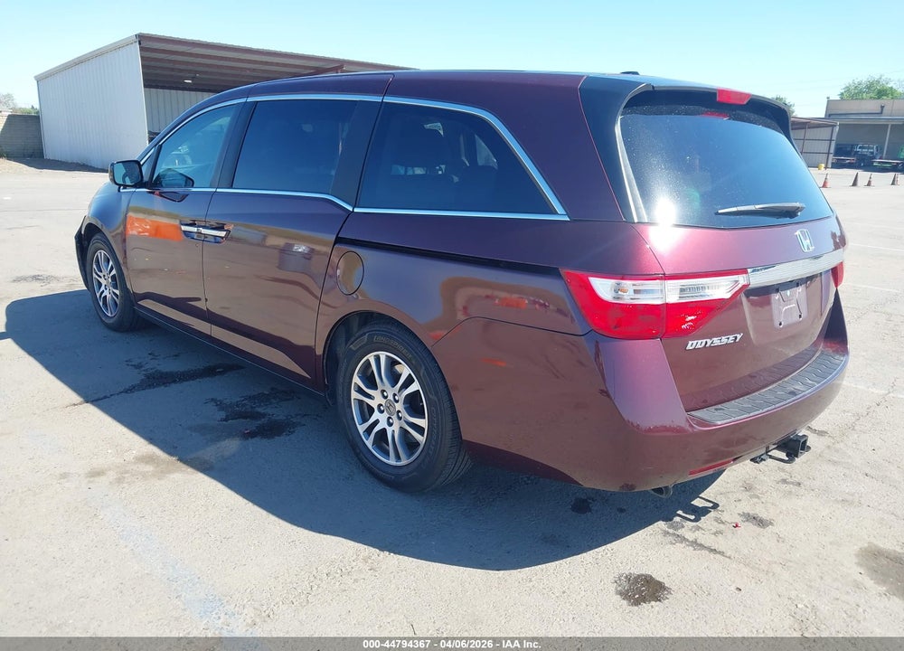 2013 HONDA ODYSSEY EX-L VIN: 5FNRL5H65DB006615