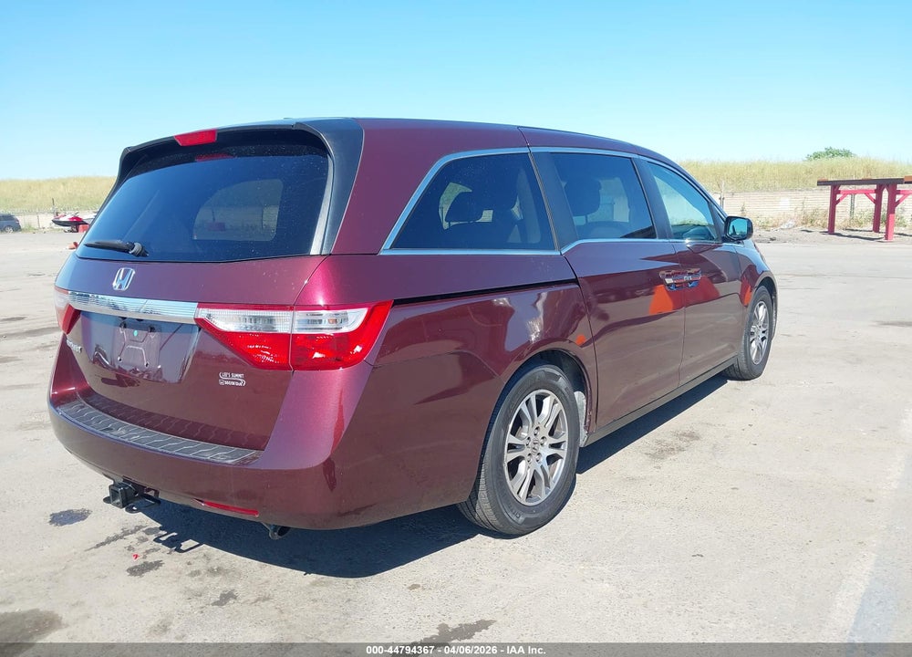 2013 HONDA ODYSSEY EX-L VIN: 5FNRL5H65DB006615