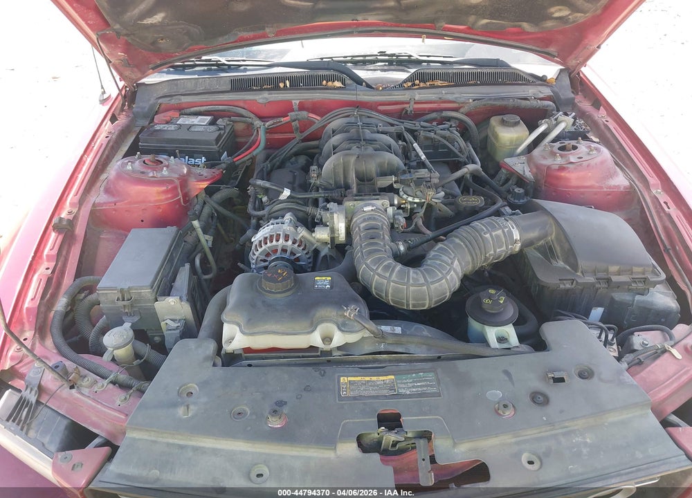 2006 FORD MUSTANG V6 VIN: 1ZVFT80N465181642