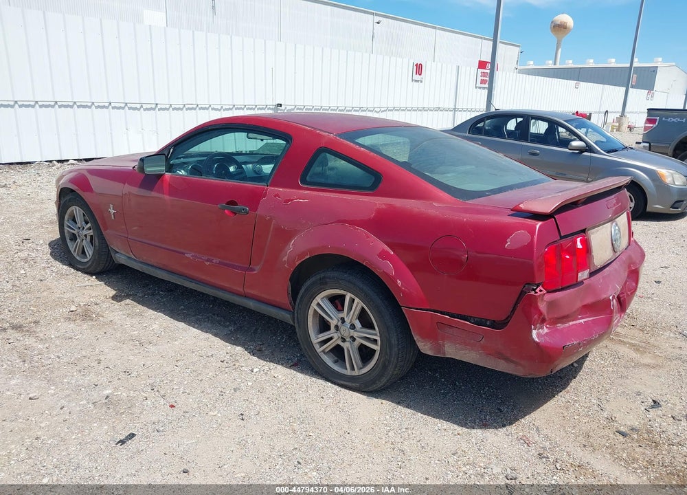 2006 FORD MUSTANG V6 VIN: 1ZVFT80N465181642
