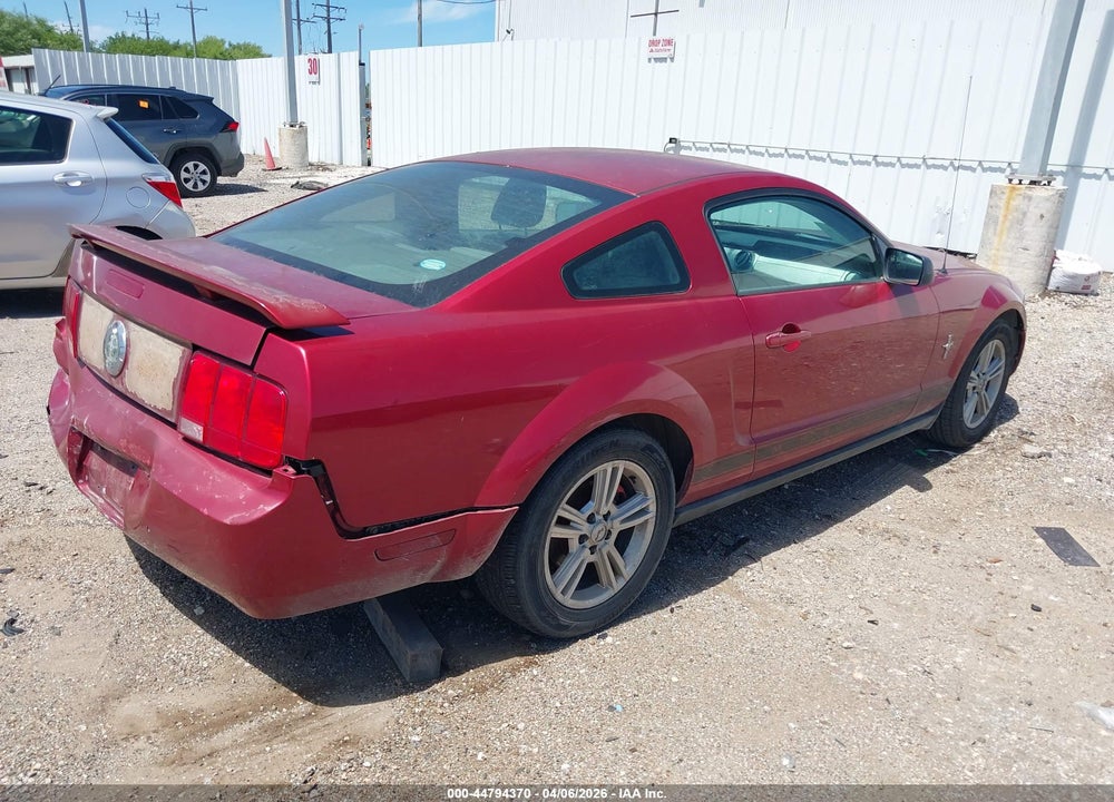 2006 FORD MUSTANG V6 VIN: 1ZVFT80N465181642