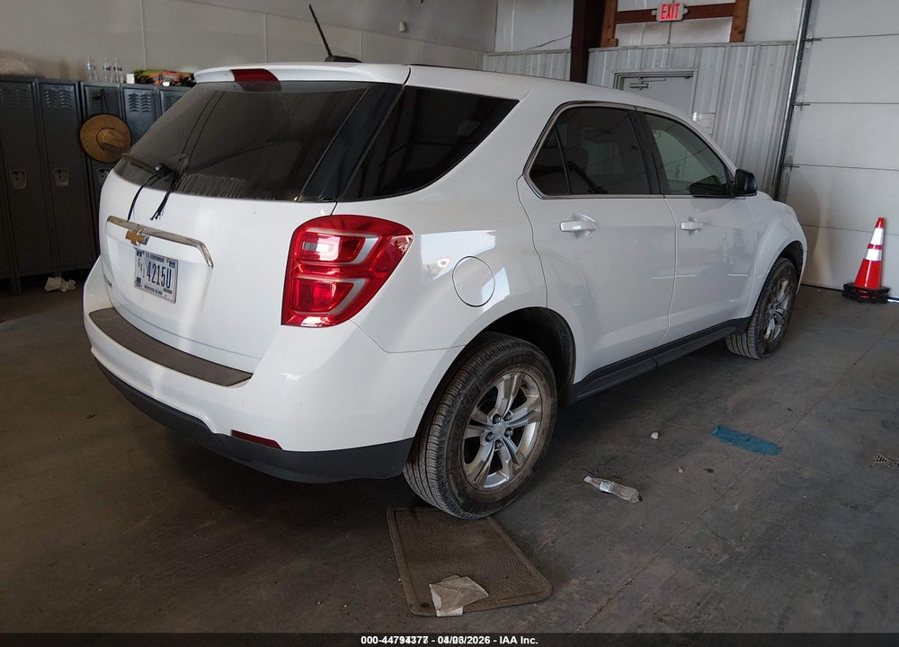 2017 CHEVROLET EQUINOX LS VIN: 2GNALBEK4H1609634