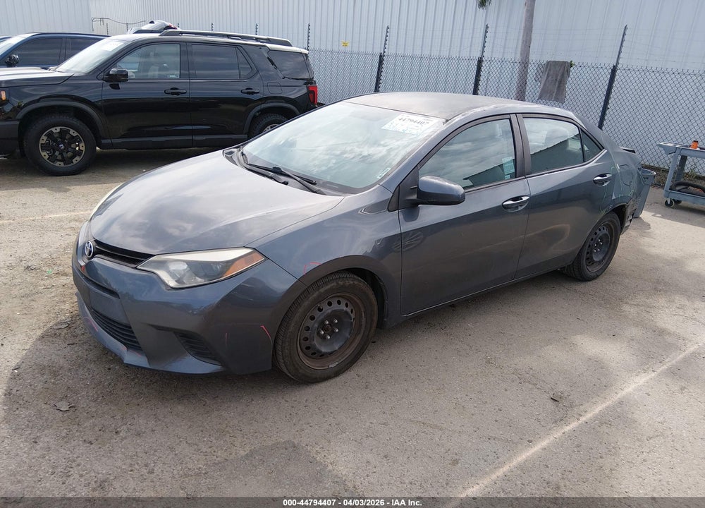2014 TOYOTA COROLLA LE VIN: 5YFBURHE1EP150830