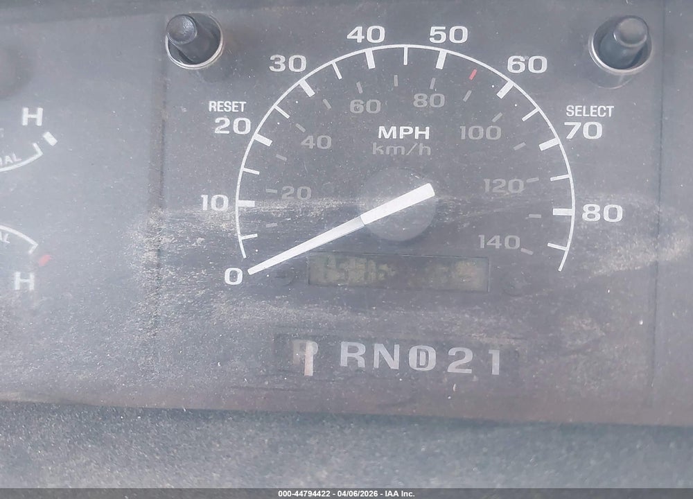1992 FORD F150 VIN: 1FTDF15N4NNA45771