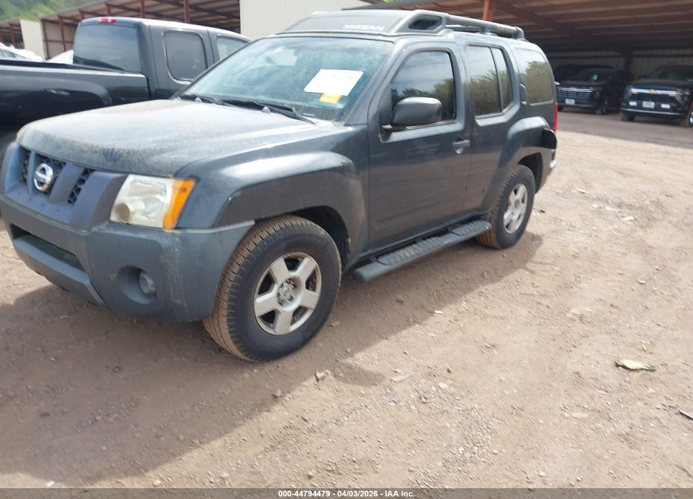 2007 NISSAN XTERRA S VIN: 5N1AN08U97C523339