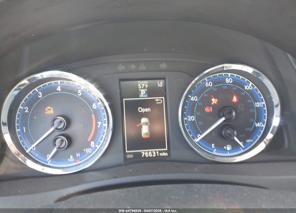 2017 TOYOTA COROLLA SE VIN: 2T1BURHE5HC837250