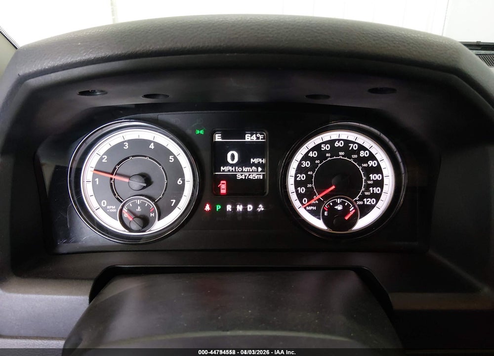 2020 RAM 1500 CLASSIC TRADESMAN  4X4 5'7 BOX VIN: 3C6RR7KT6LG242439