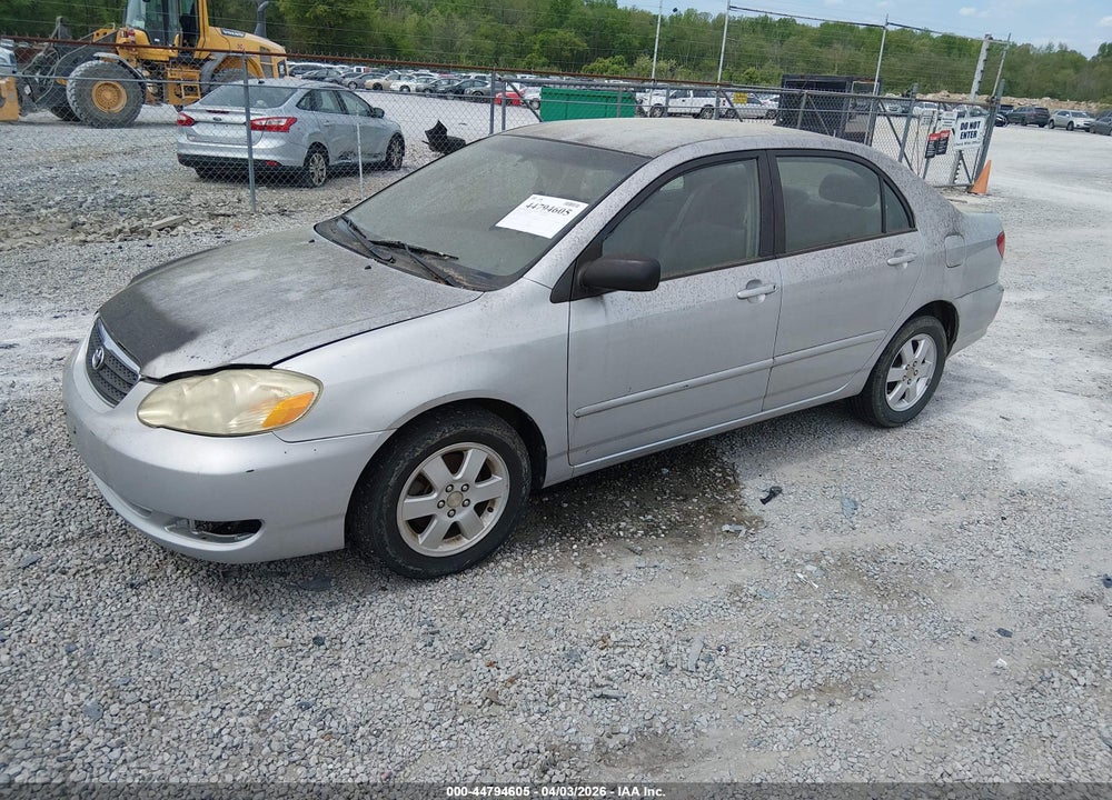2005 TOYOTA COROLLA LE VIN: 1NXBR32E55Z434077