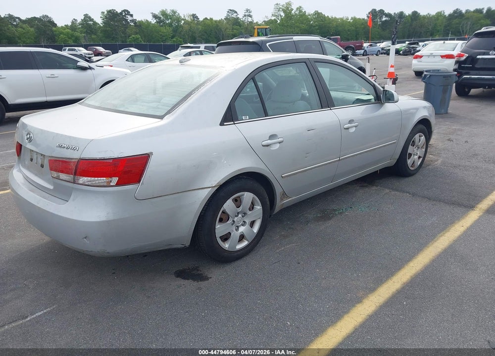 2008 HYUNDAI SONATA GLS VIN: 5NPET46C38H379502
