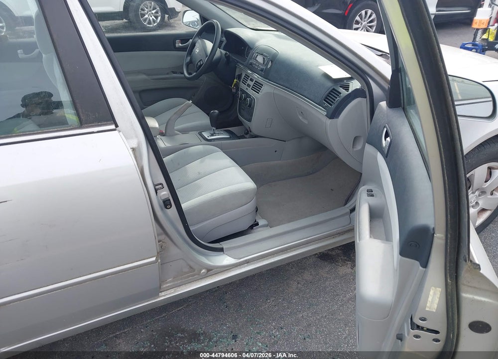 2008 HYUNDAI SONATA GLS VIN: 5NPET46C38H379502