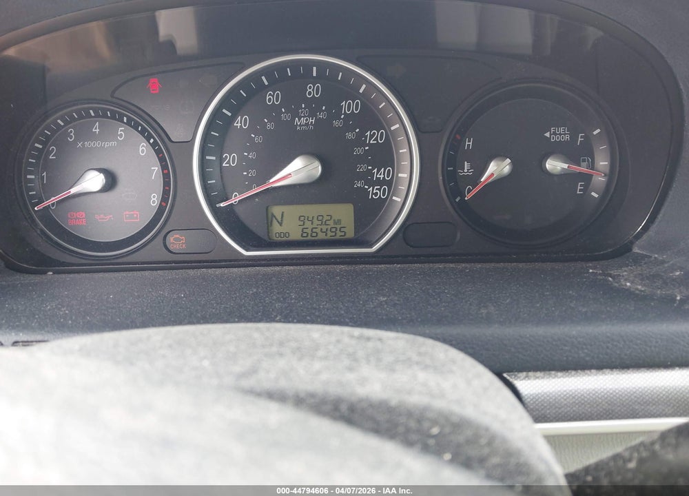 2008 HYUNDAI SONATA GLS VIN: 5NPET46C38H379502