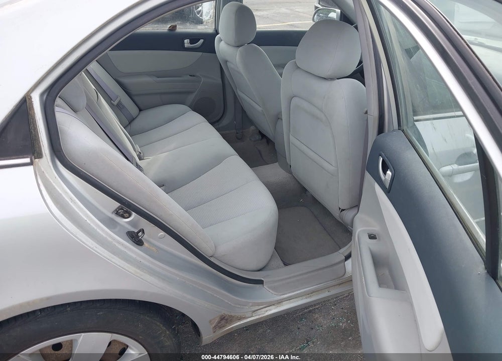 2008 HYUNDAI SONATA GLS VIN: 5NPET46C38H379502