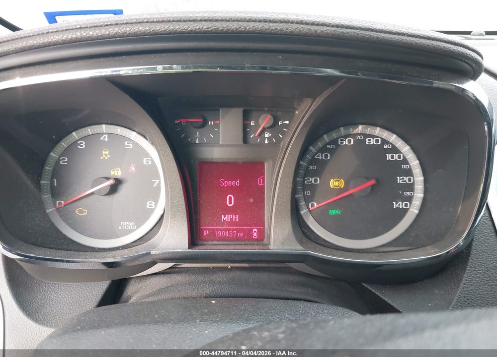 2012 GMC TERRAIN SLE-1 VIN: 2GKALMEK1C6384416