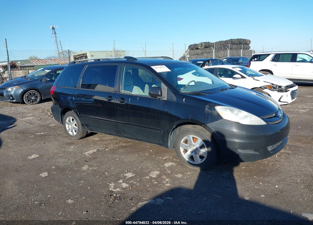 2008 TOYOTA SIENNA LE VIN: 5TDZK23C98S210852