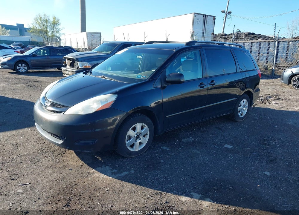 2008 TOYOTA SIENNA LE VIN: 5TDZK23C98S210852