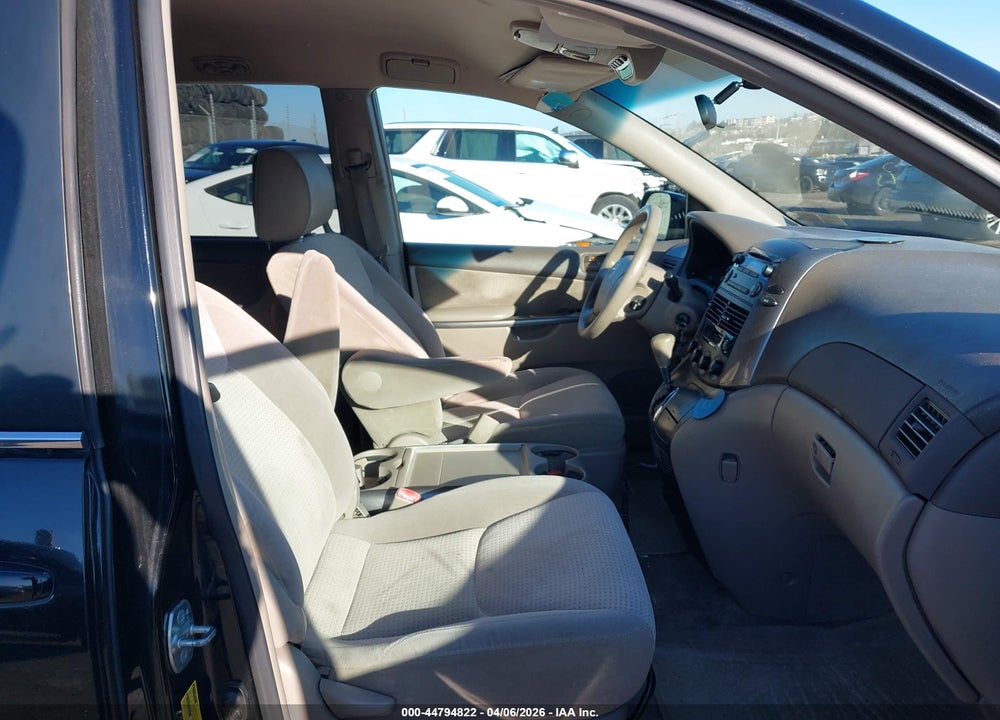 2008 TOYOTA SIENNA LE VIN: 5TDZK23C98S210852