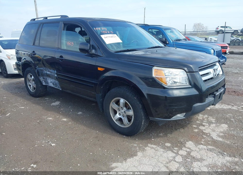 2007 HONDA PILOT EX-L VIN: 5FNYF28527B004589