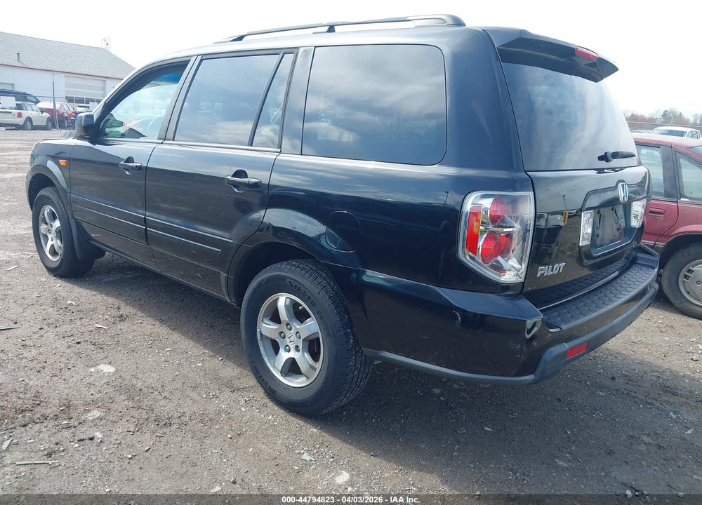 2007 HONDA PILOT EX-L VIN: 5FNYF28527B004589