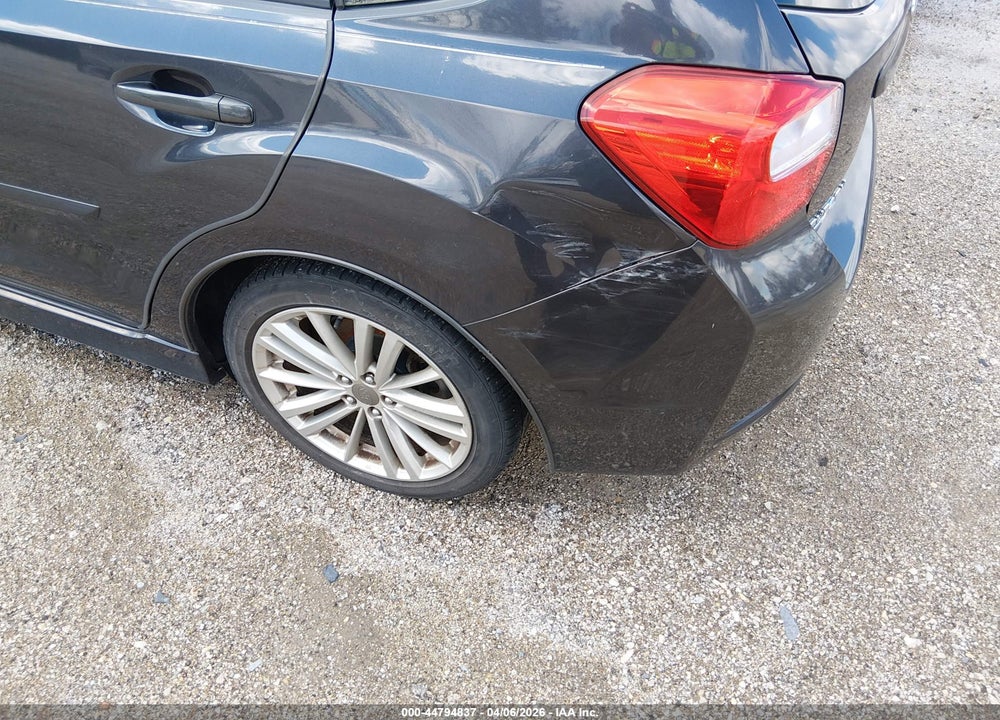 2013 SUBARU IMPREZA 2.0I SPORT LIMITED VIN: JF1GPAS61DH215255