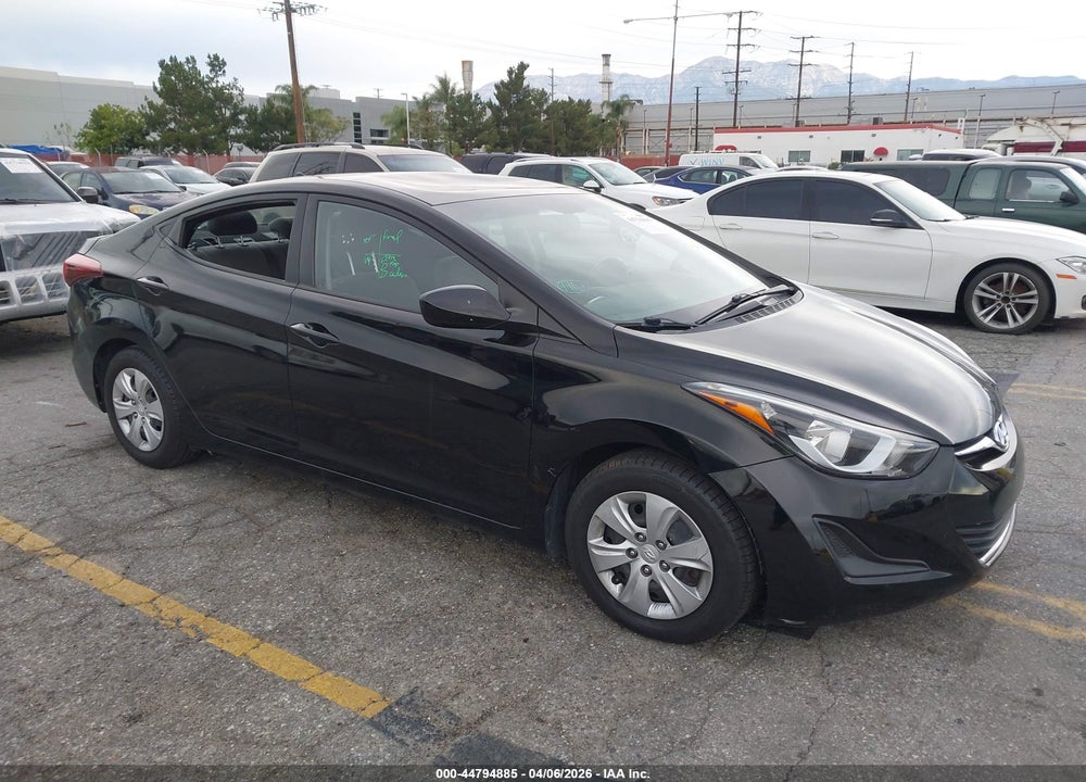 2016 HYUNDAI ELANTRA SE VIN: KMHDH4AE7GU581863