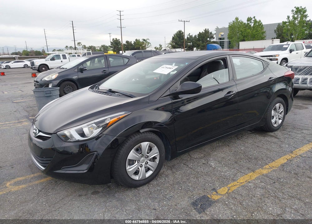 2016 HYUNDAI ELANTRA SE VIN: KMHDH4AE7GU581863