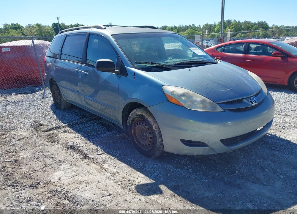 2008 TOYOTA SIENNA LE VIN: 5TDZK23C98S160549