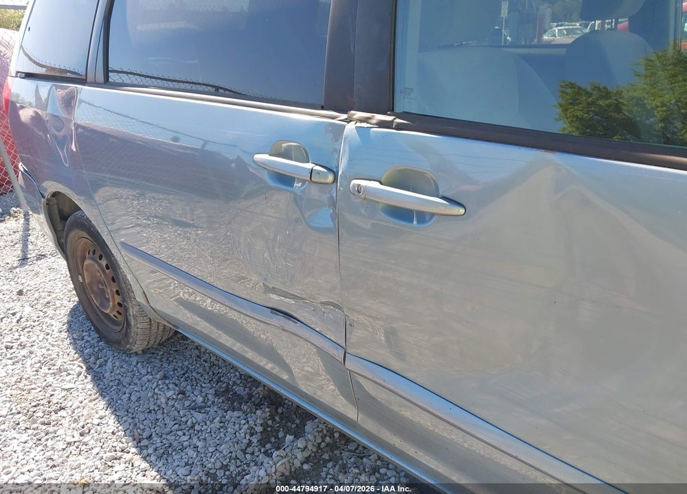 2008 TOYOTA SIENNA LE VIN: 5TDZK23C98S160549