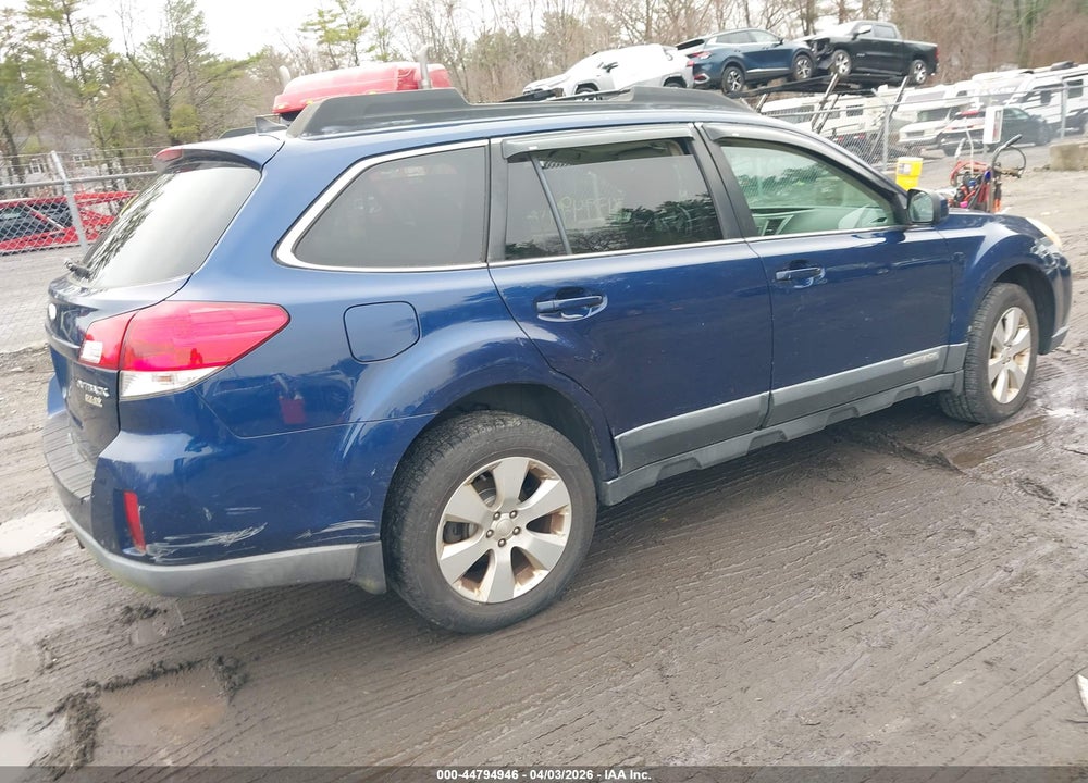 2011 SUBARU OUTBACK 2.5I LIMITED VIN: 4S4BRBKC2B3314327