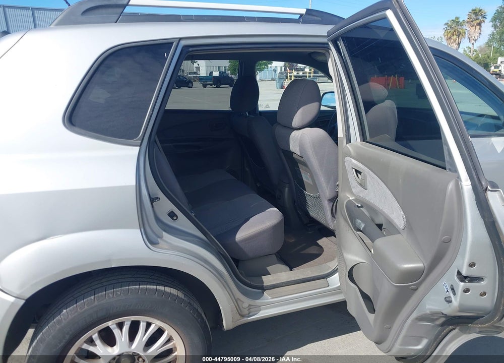 2007 HYUNDAI TUCSON GLS VIN: KM8JM12B67U609539