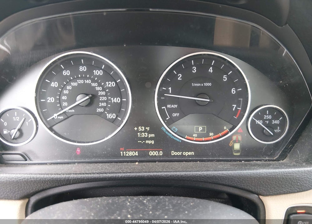 2014 BMW 328I VIN: WBA3C1C53EK112897