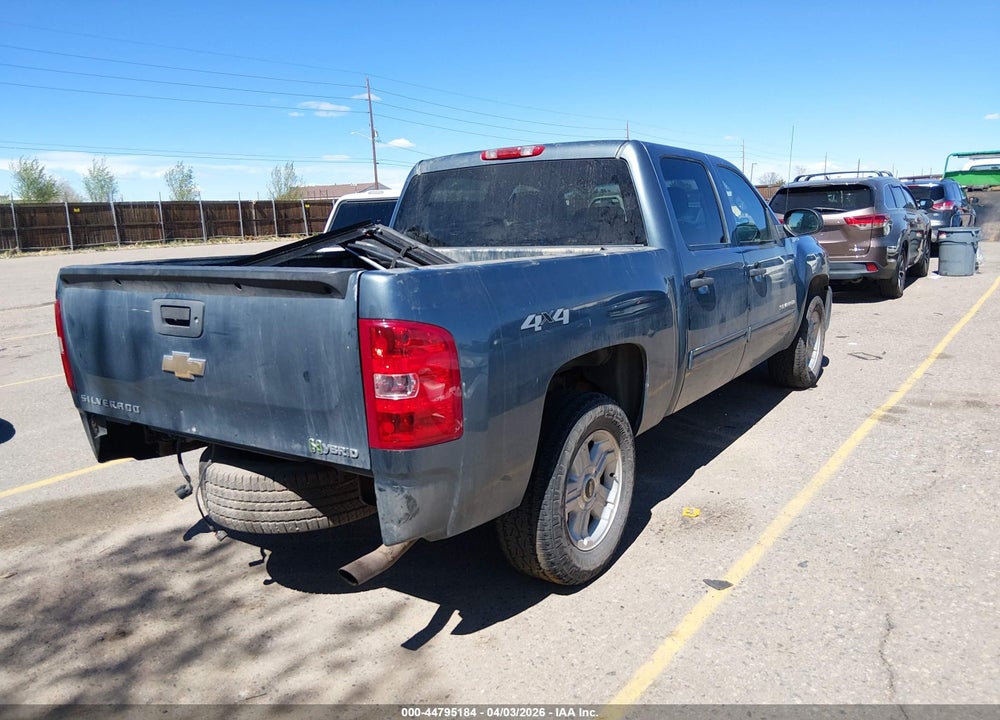 2011 CHEVROLET SILVERADO 1500 HYBRID 1HY VIN: 3GCUKUEJ9BG284926