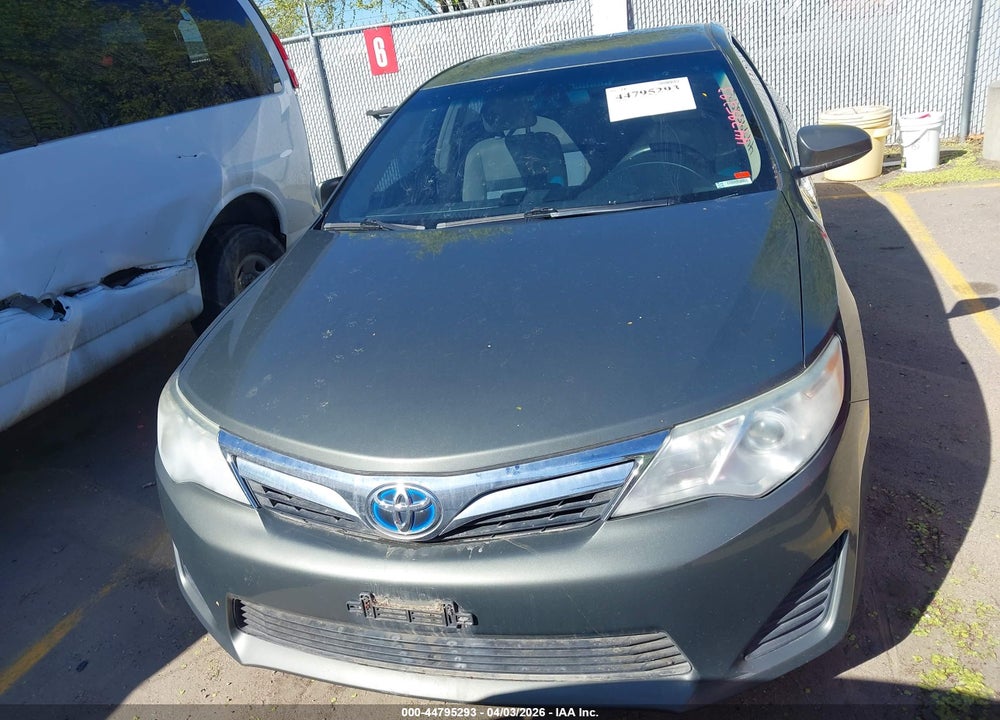 2013 TOYOTA CAMRY HYBRID LE VIN: 4T1BD1FK5DU084208