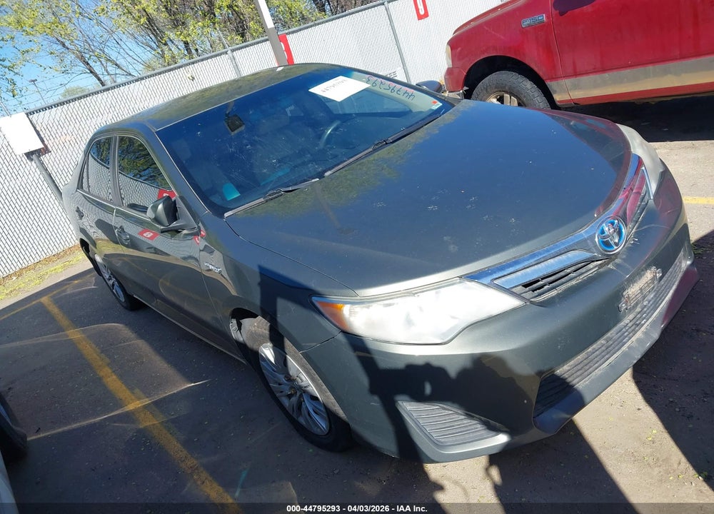 2013 TOYOTA CAMRY HYBRID LE VIN: 4T1BD1FK5DU084208