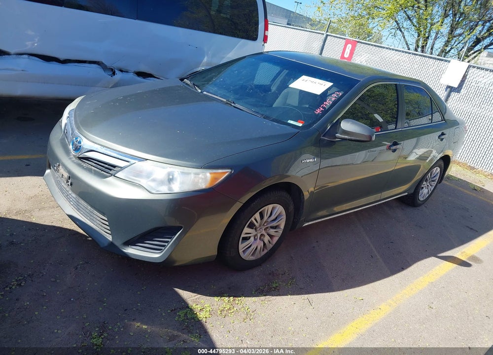 2013 TOYOTA CAMRY HYBRID LE VIN: 4T1BD1FK5DU084208