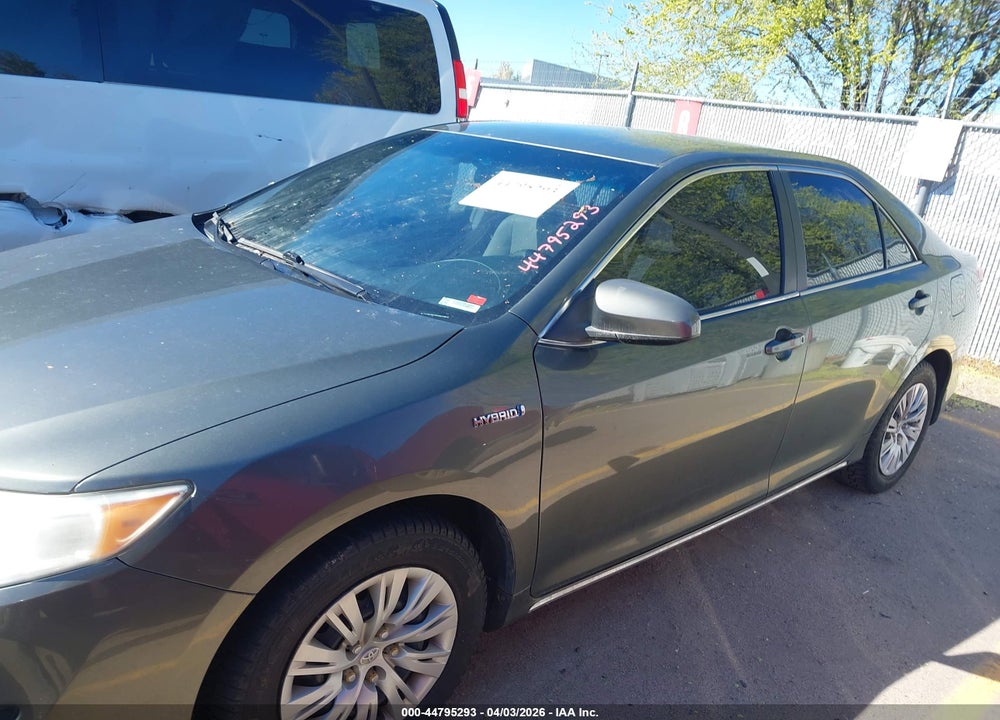 2013 TOYOTA CAMRY HYBRID LE VIN: 4T1BD1FK5DU084208