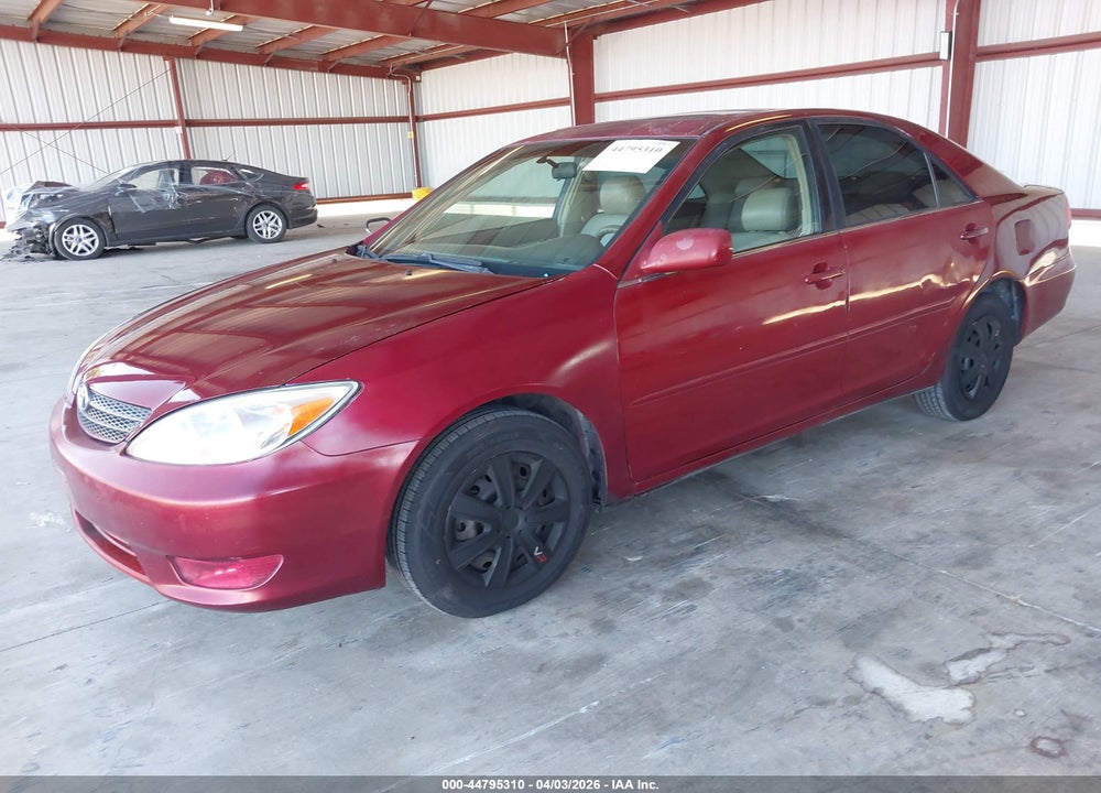 2004 TOYOTA CAMRY LE VIN: 4T1BE32K74U349421
