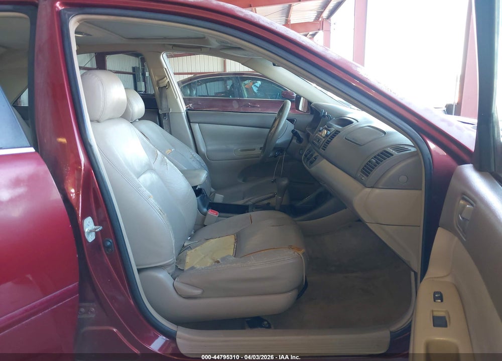 2004 TOYOTA CAMRY LE VIN: 4T1BE32K74U349421