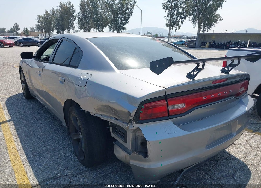 2014 DODGE CHARGER SE VIN: 2C3CDXBG8EH344610
