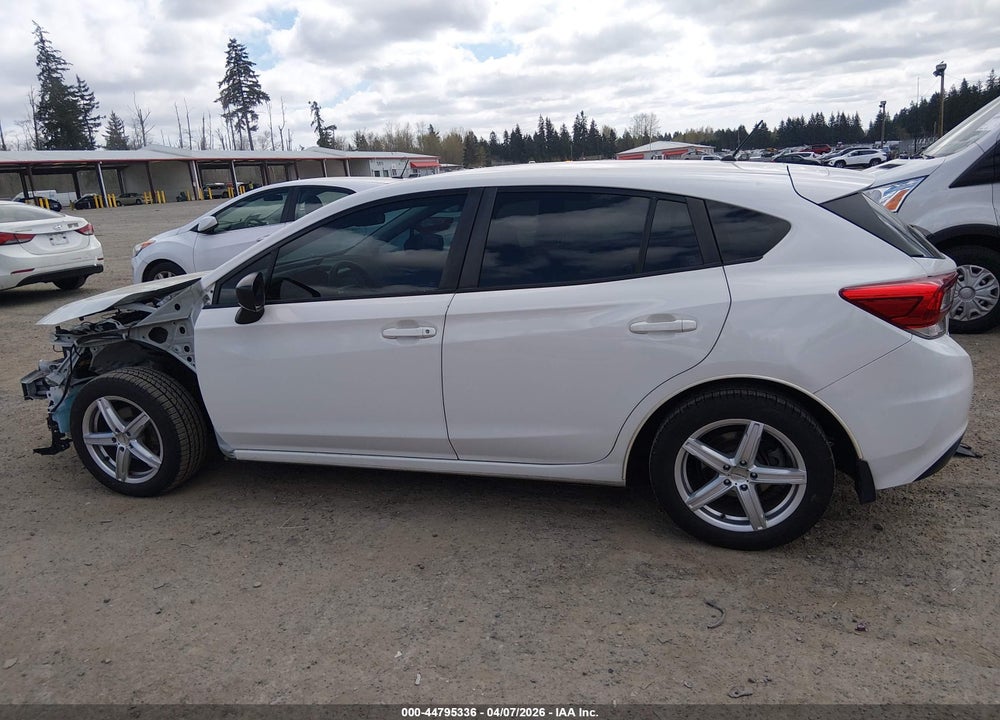 2019 SUBARU IMPREZA 2.0I VIN: 4S3GTAA63K3720487