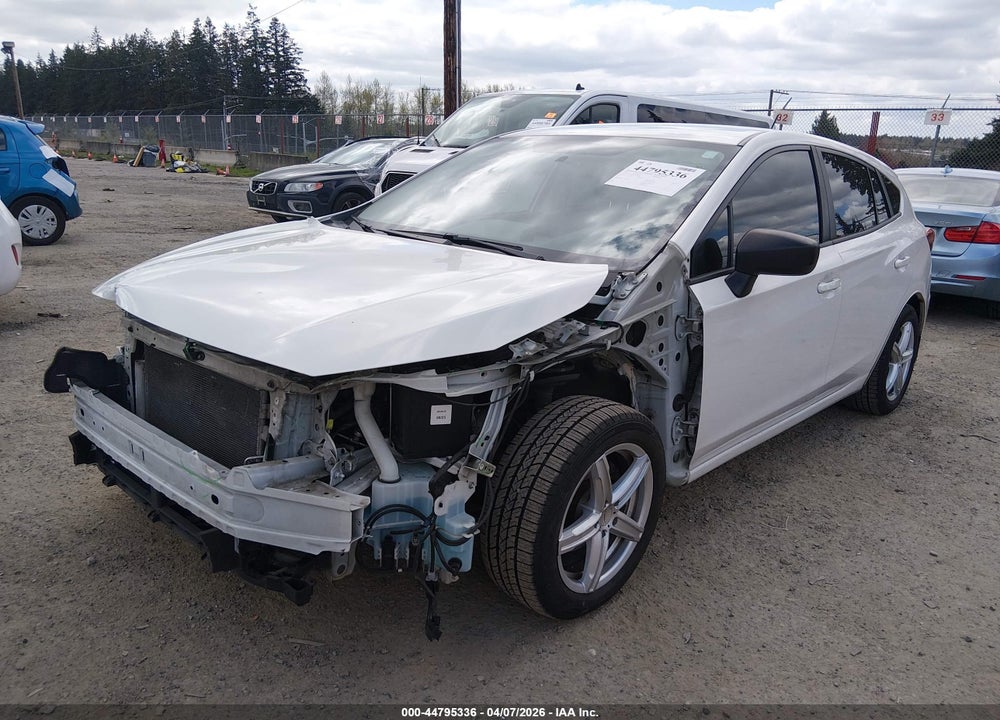 2019 SUBARU IMPREZA 2.0I VIN: 4S3GTAA63K3720487