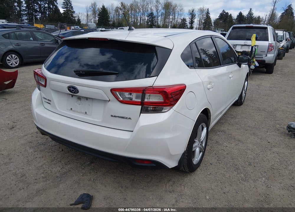 2019 SUBARU IMPREZA 2.0I VIN: 4S3GTAA63K3720487