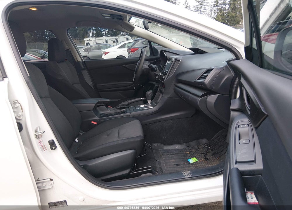 2019 SUBARU IMPREZA 2.0I VIN: 4S3GTAA63K3720487