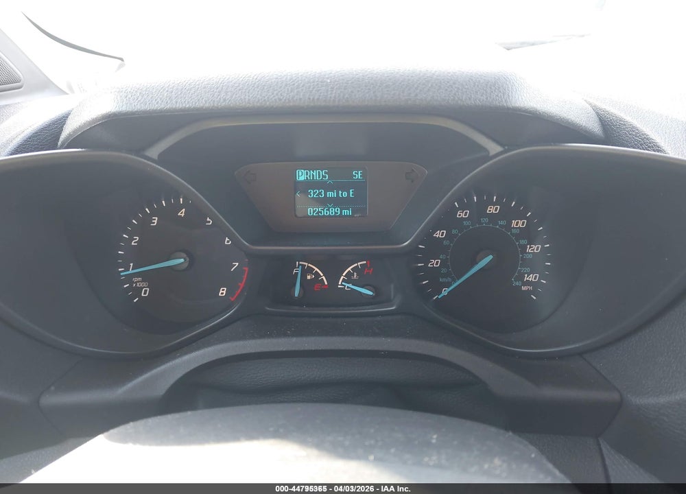 2017 FORD TRANSIT CONNECT XL VIN: NM0GE9E76H1322722