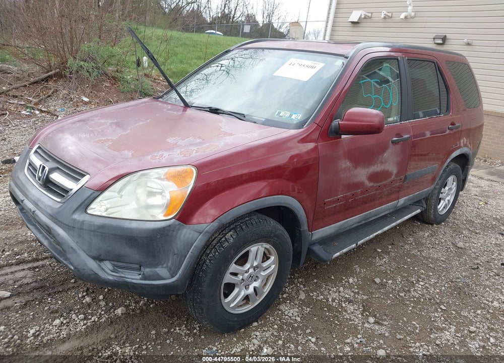 2004 HONDA CR-V EX VIN: JHLRD78854C030097